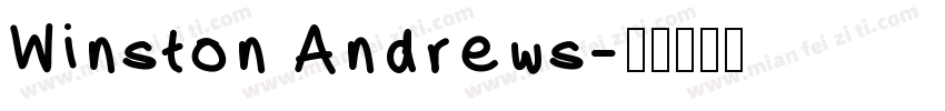 Winston Andrews字体转换